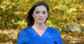 Backus Nurses Union Leader Amber De Souza
